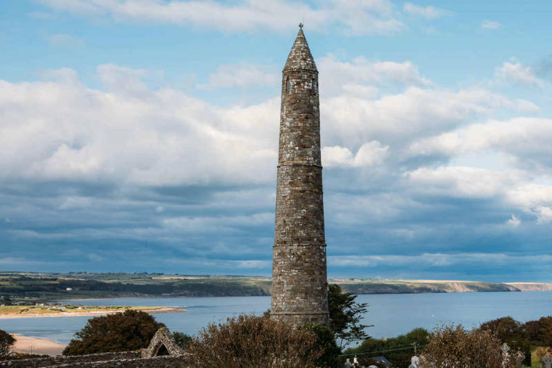 Ardmore Church and Round Tower